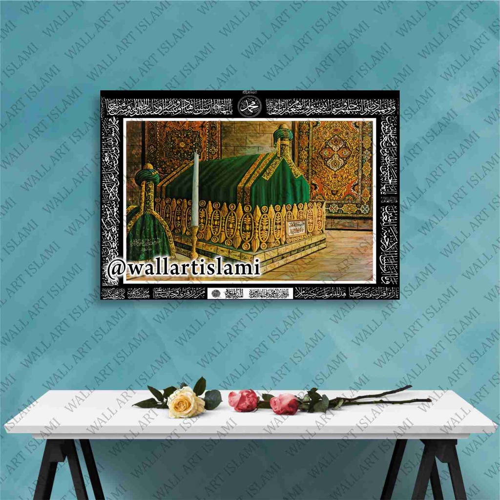 Wall Art - Makam Nabi Muhammad Rasulullah SAW - 01