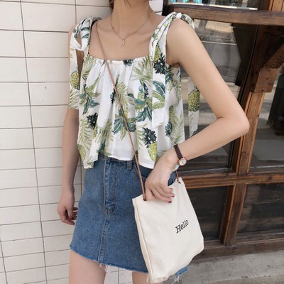 Tropic Fragile Tanktop - tanktop vintage - tanktop pantai - tanktop import