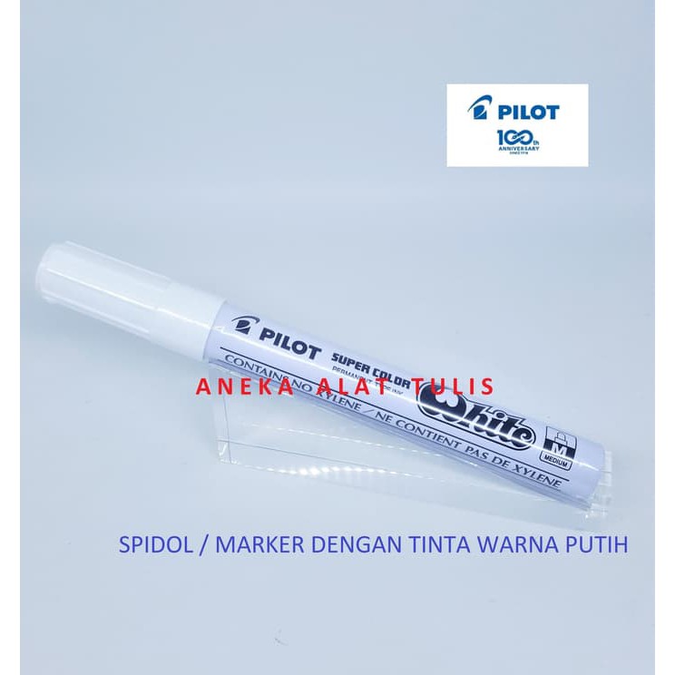 

Pita Label Printer Casio - Tinta Pilot - Label Cetak Harga Pilot White Permanent Marker / Spidol