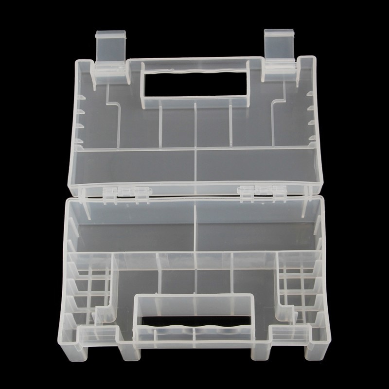 CRE  Plastic Case/Organizer/Holder/Container Battery Storage Box for AAA 9V Battery