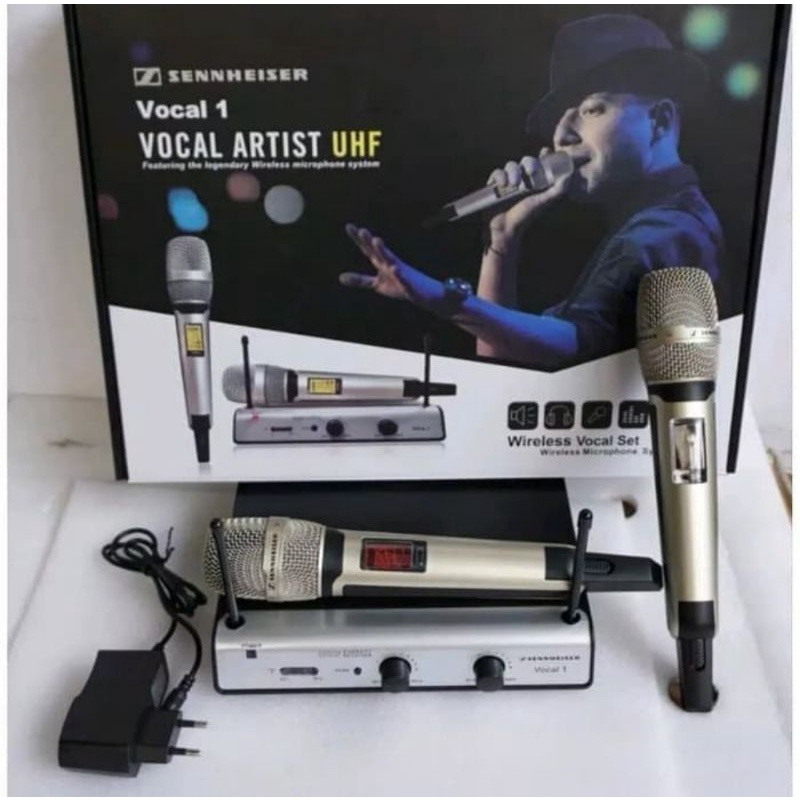 Mic Wireless Sennheiser Vocal 1 2 Mic Handle