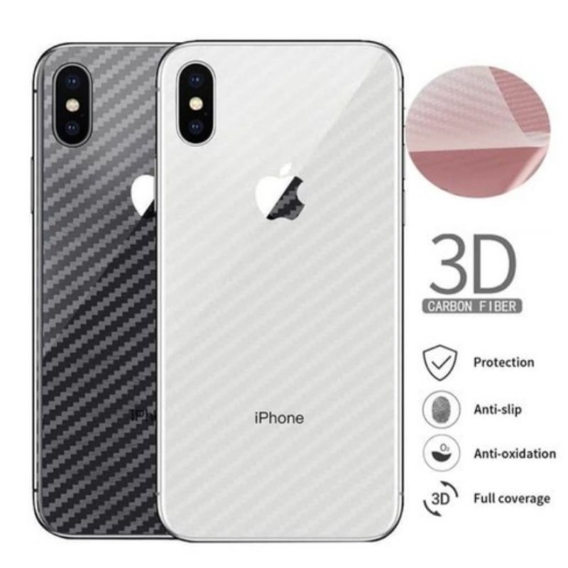 POCO F1/POCO F2/POCO F2 PRO SKIN CARBON GARSKIN ANTI GORES BELAKANG