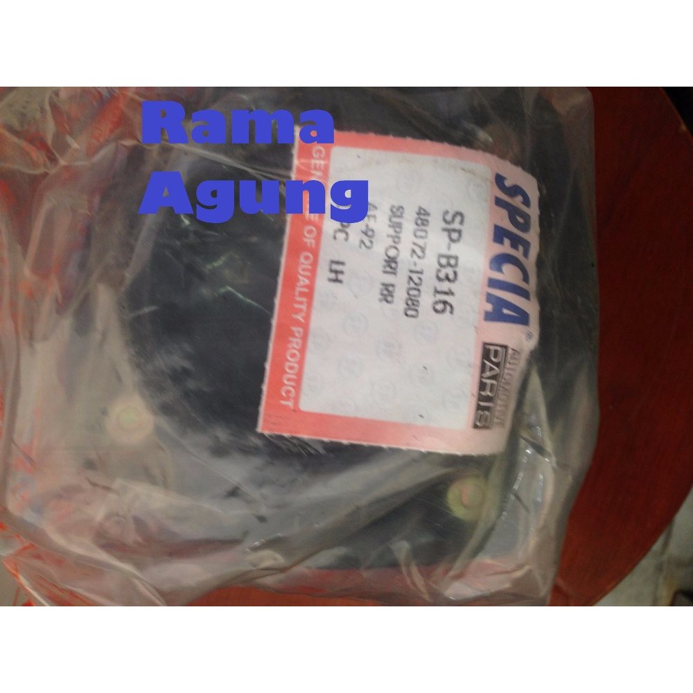 Tapak Shock Twincam Belakang LH