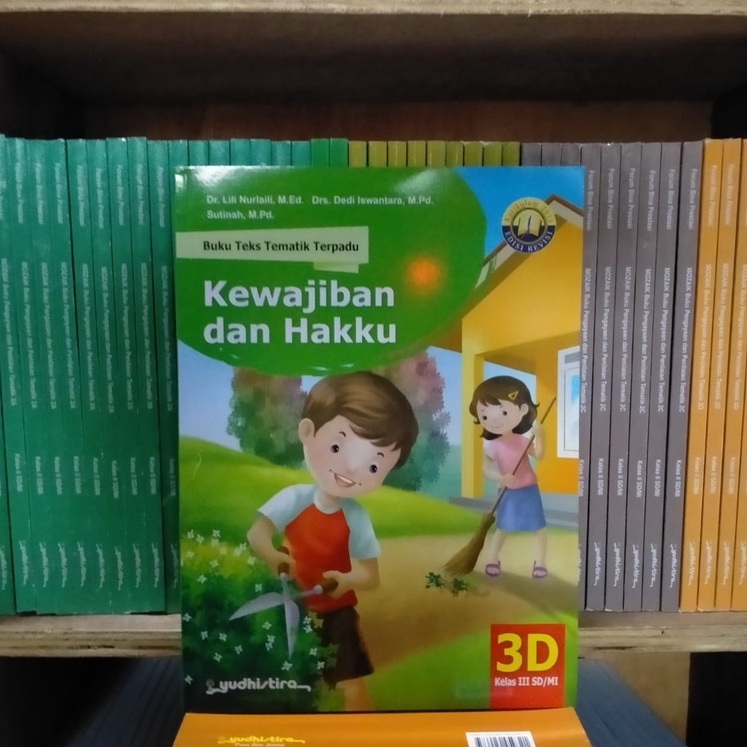 

Tematik 3D "KEWAJIBAN DAN HAKKU" yudistira untuk SD/MI original book