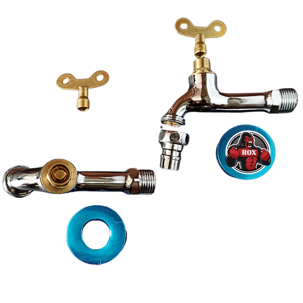 Kran Taman Cabut Kunci / Keran Air Bisa Dikunci Copot Lepas 1/2&quot;