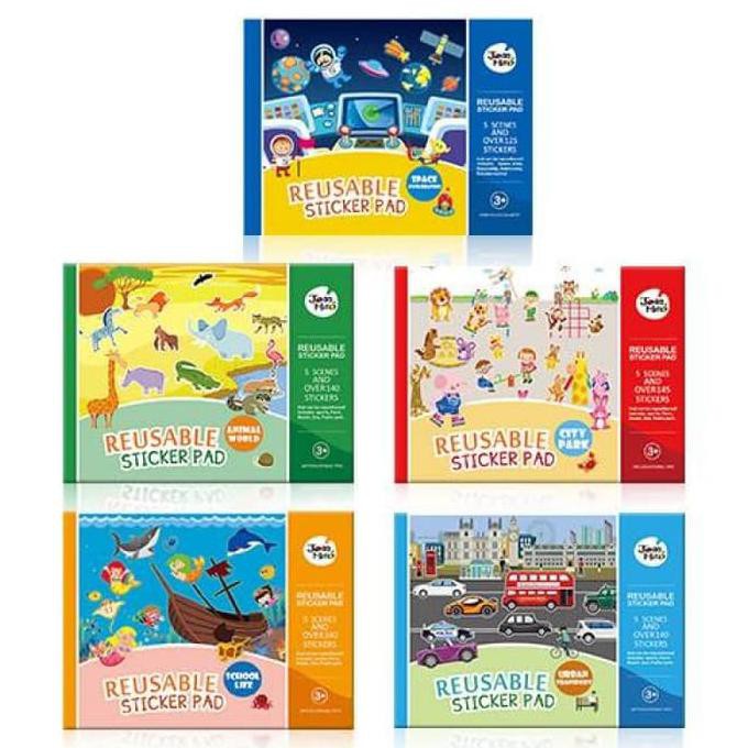 

JOAN MIRO REUSABLE STICKER PAD - BUKU STIKER ANAK