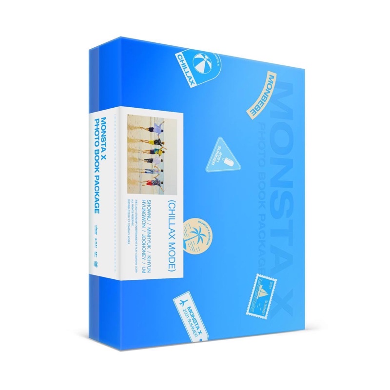 PO OFFICIAL Monsta X Photo Book Package [Chillax Mode]