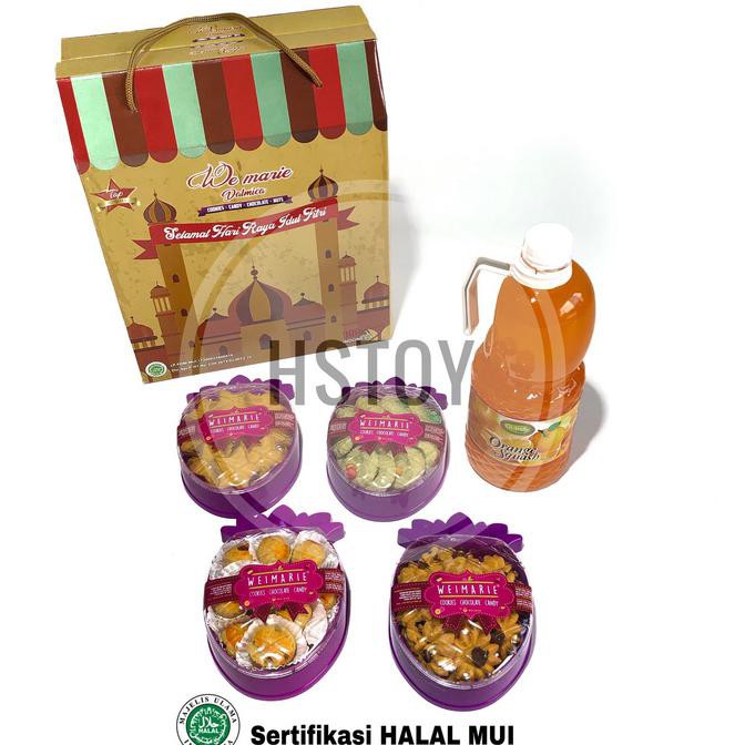 

Bestseller! Paket Kue Lebaran Kue Kering Lebaran Merk Weimarie Dalmica (Halal)