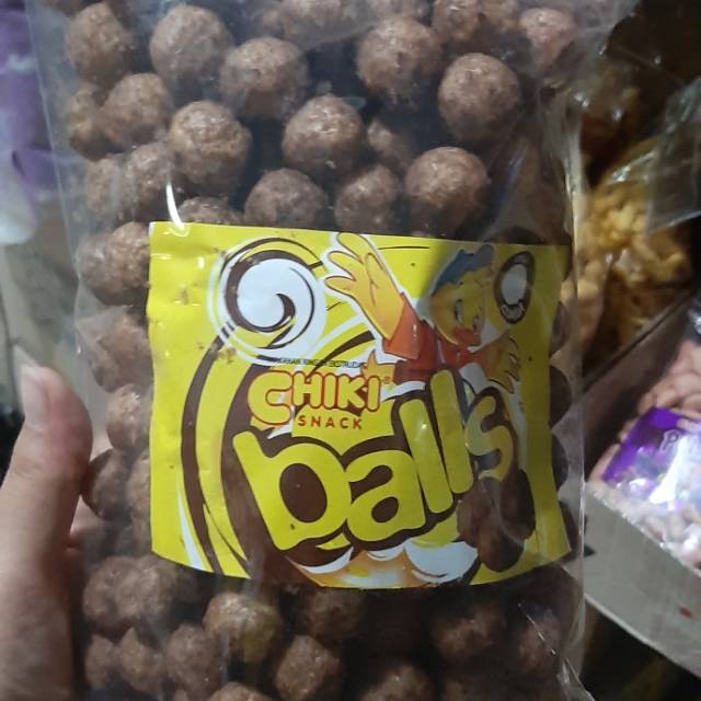 

Chiki ball coklat