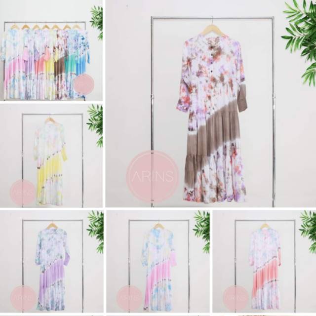 [BAYAR DI TEMPAT] DressBali BajuBali GamisBali SupplierBali Larissa ORI 💮 ARINS