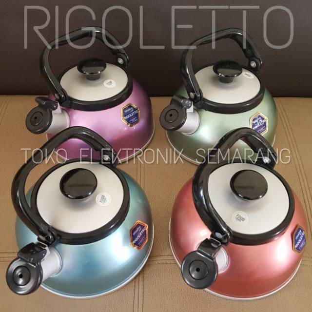 MASPION RIGOLETTO KETEL UAP TEKO BUNYI SIUL 2.5L SD 5 L WHISTLING KETTLES