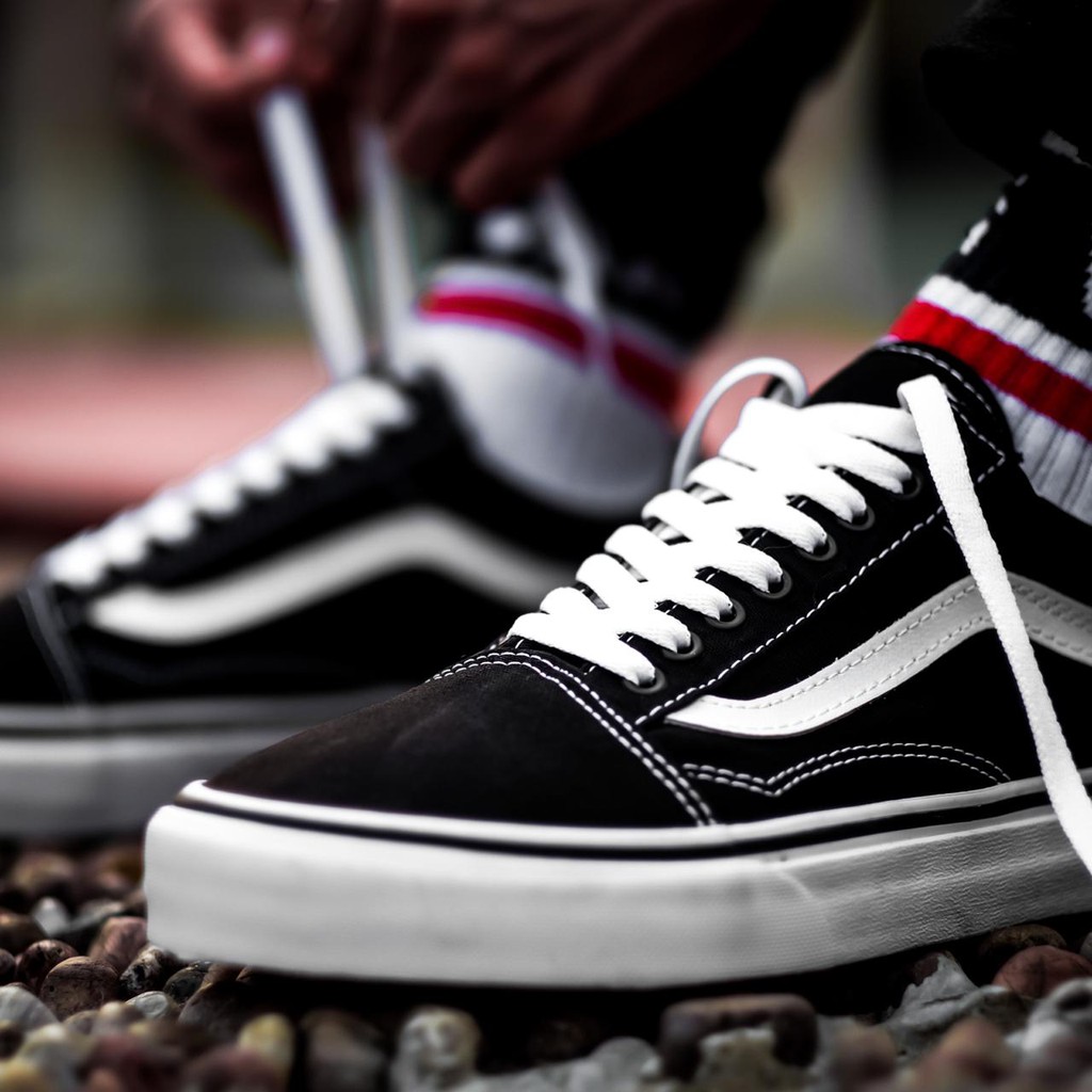 Vans Old Skool "Full Canvas" Black/True White