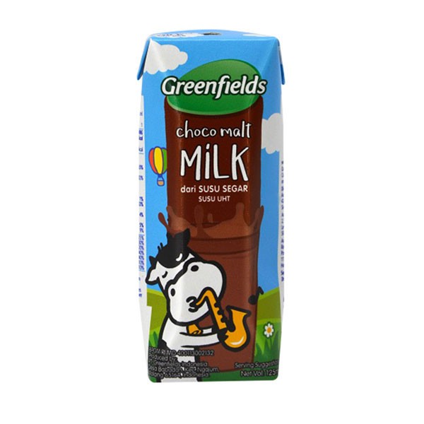 

Greenfields UHT Choco Malt 125 Ml