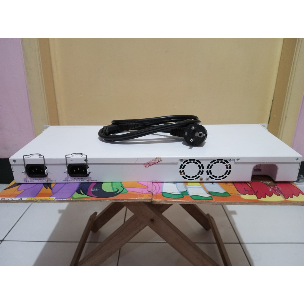 MikroTik CCR1009-7G-1C-1S+ Tanpa Dus Bawaan (Second / Bekas)