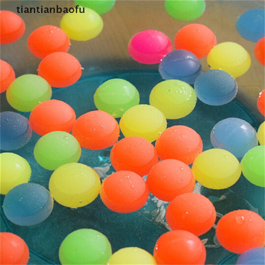 [tiantianbaofu] 10PCS Creative Rubber Bouncing Jumping Ball 27mm Kids Children Game Toy Gifts Boutique