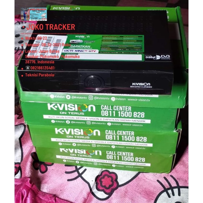 Receiver Kvision second Bekas Normal
