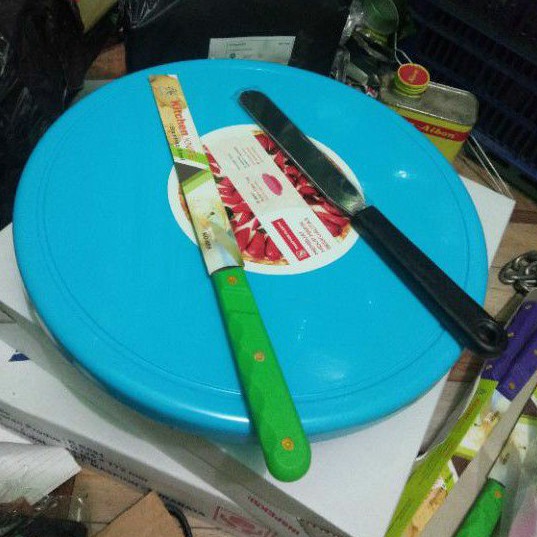 

paket sepatul stainlesss & pisau roti