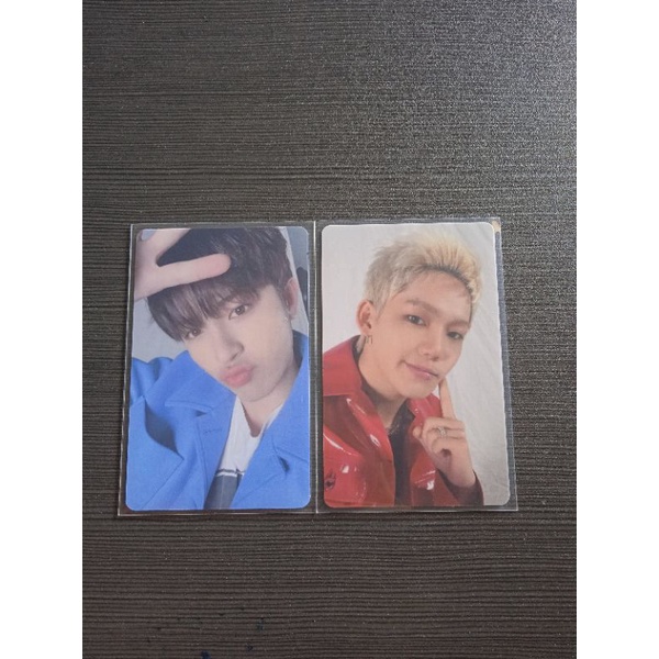 treasure photocard applewood 1.0 hyunsuk junghwan