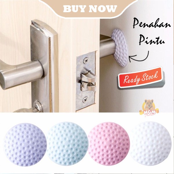 Karet penahan pintu rumah model bola golf door handle stopper