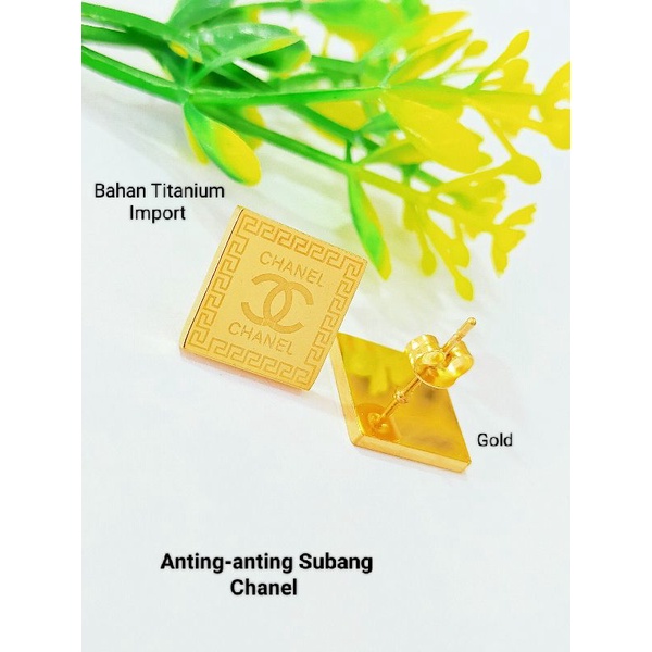 Anting-anting Subang Fashion (Bahan Titanium Import)