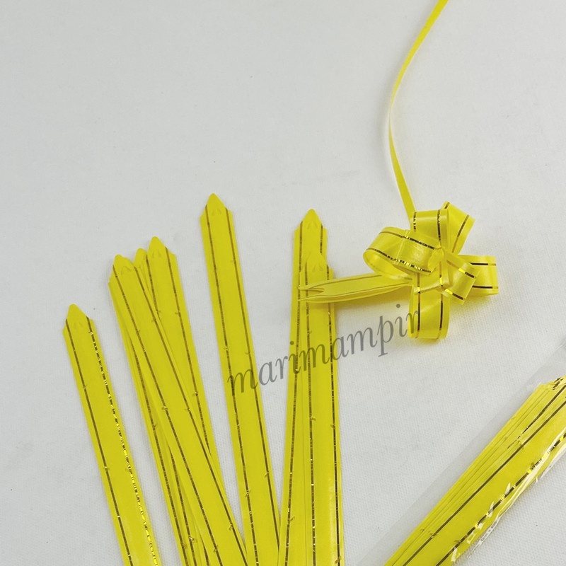 

PITA TARIK / SERUT LIST MAS 15 MM WARNA KUNING