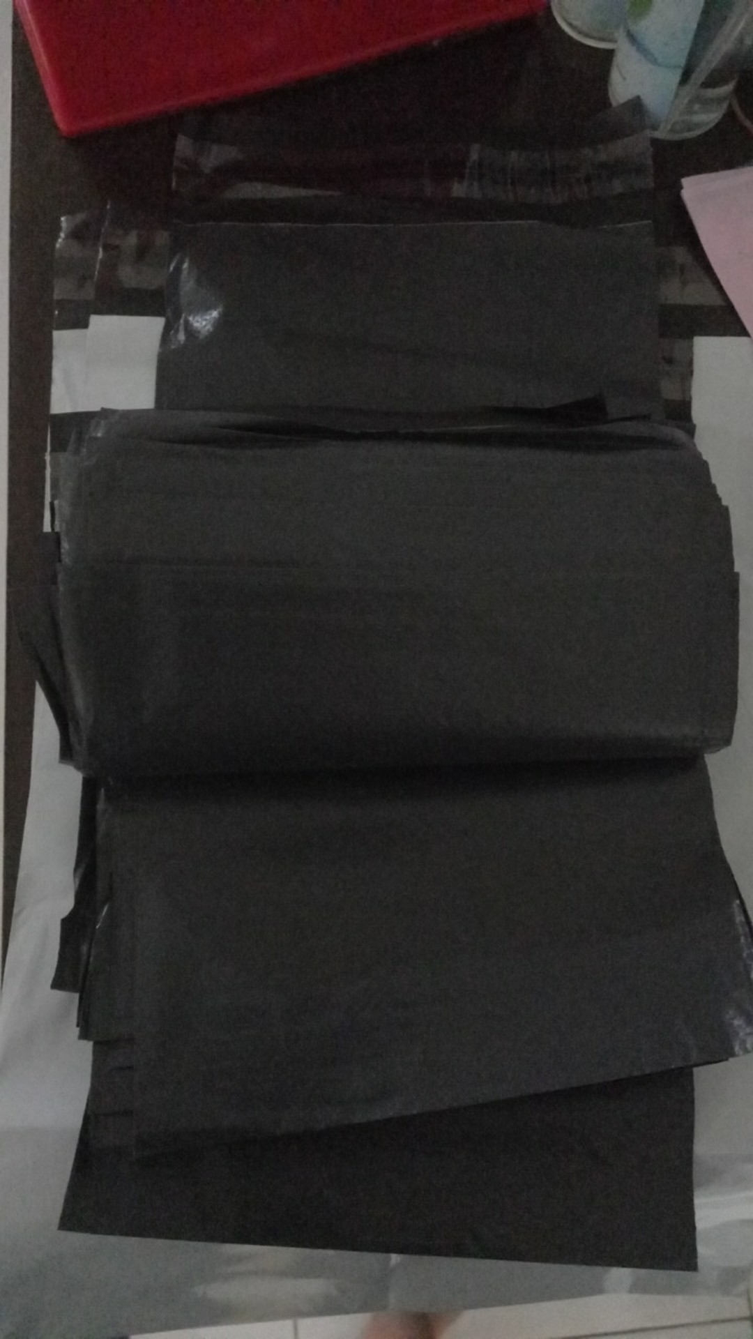 100 Pcs Polymailer 14 X 26 Cm Kantong Plastik Perekat Online Shop Poly Mailer - Isi 100