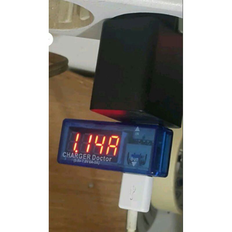 Amper+volt meter charger hp dan power bank.
