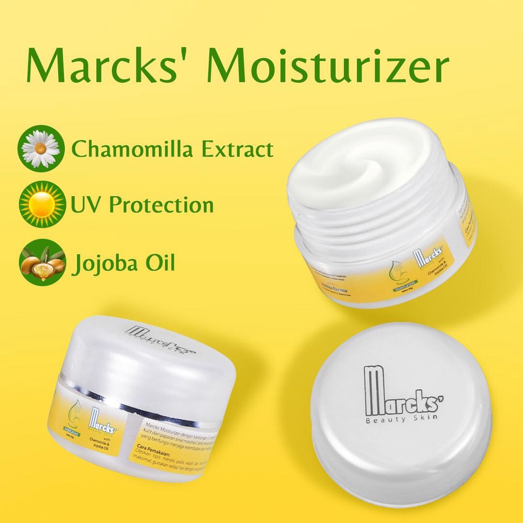 Marcks Moisturizer Pelembab Wajah - 30 gr