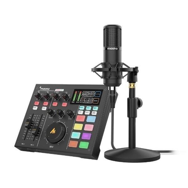 Maono Maonocaster AU-AM100-K1 Microphone Bundle Podcast Kit