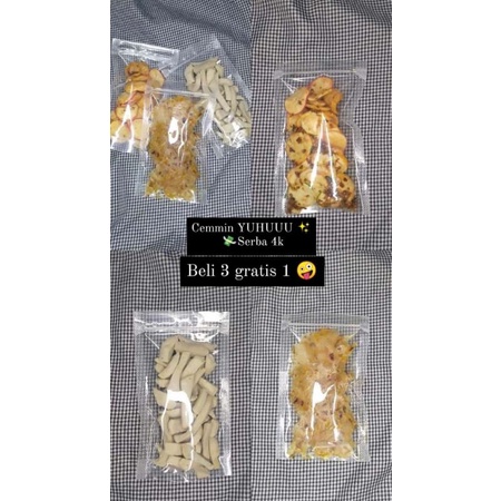 

Cemilan yuhuuu 1/4, 1/2, 1kilo