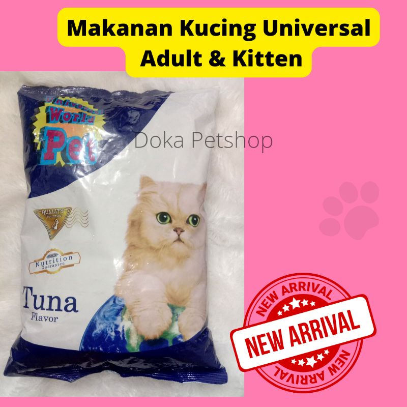 Makanan Kucing Universal Adult dan Kitten