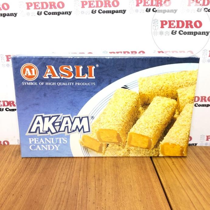 

Big Sale A1 asli akam peanuts candy 170 gram - permen kacang (biru) Big Sale