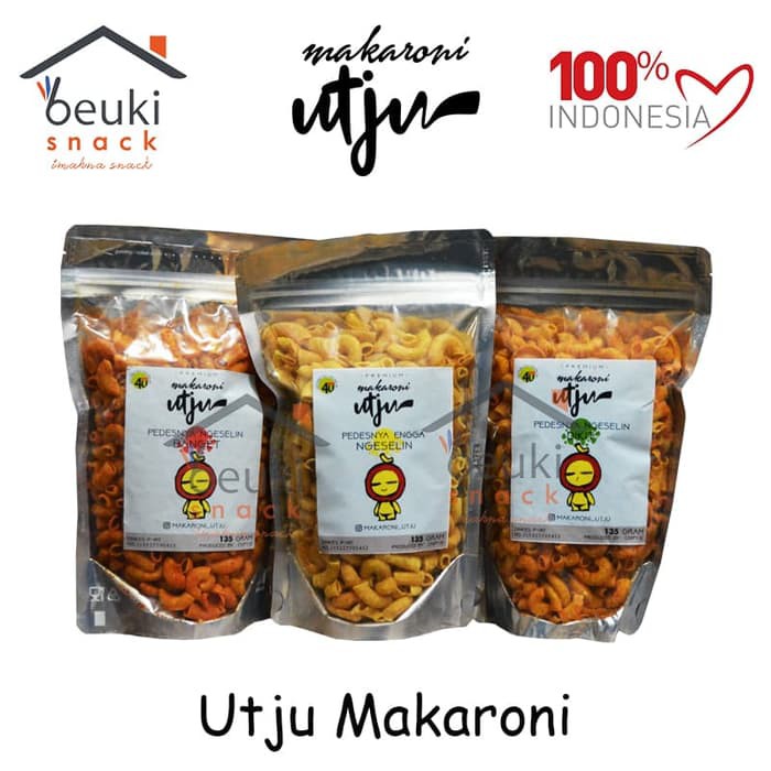 

Utju Makaroni Pedas Makaroni Hileud - 125gr