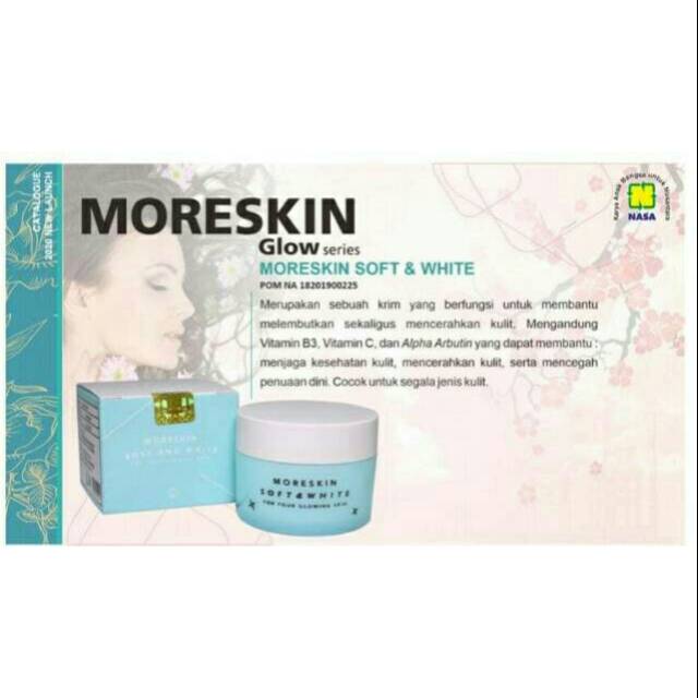 Moreskin soft and white