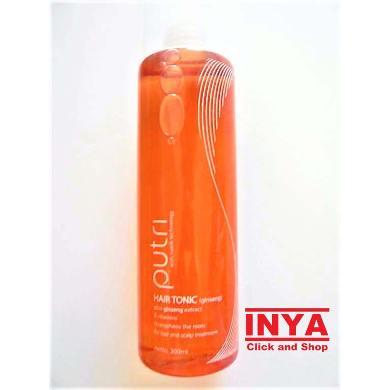 Hair Tonic PUTRI (Ginseng) 200ml - Orange