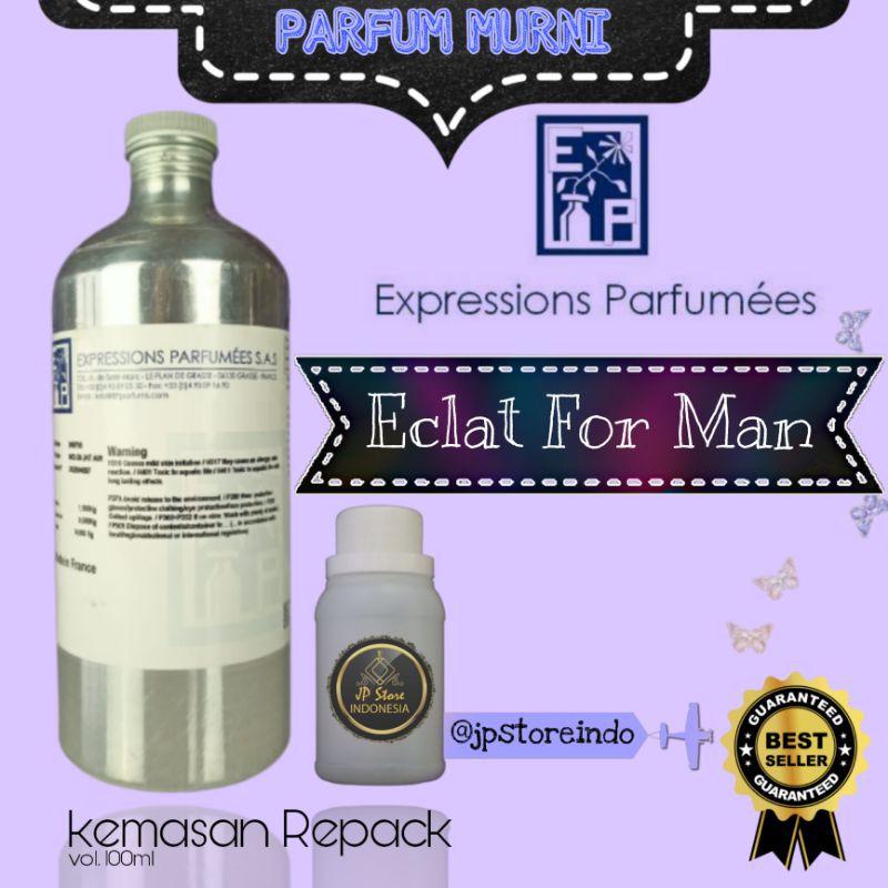 parfum MURNI 100ml ECLAT FOR MAN by EXPRESSIONS PARFUMEES