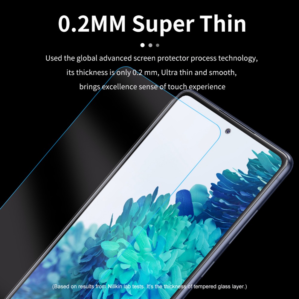 3-in-1 Samsung Galaxy A03S A22 A52 A52S A72 A12 A02S Tempered Glass 9H Sam sung S20 Plus Note 20 A10S A11 A51 A71 A10S A21S A20 A30 A30S A50S A50 Screen Protector Film R&amp;J