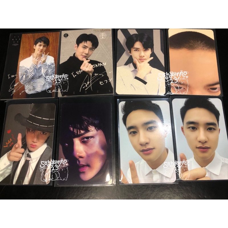 TAKE ALL ONLY (kecuali pc kai) photocard pc jidat kyungsoo D.O. jepang sehun wellkit D.O. bluetooth 