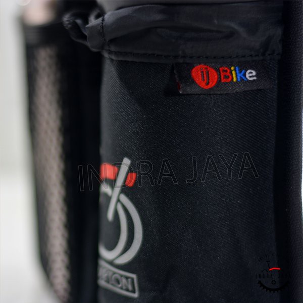 Sepeda Super seller  Tas Handlebar Serba Guna dan Tempat Botol Air Minum Logo BROMPTON V.1 Kwalitas