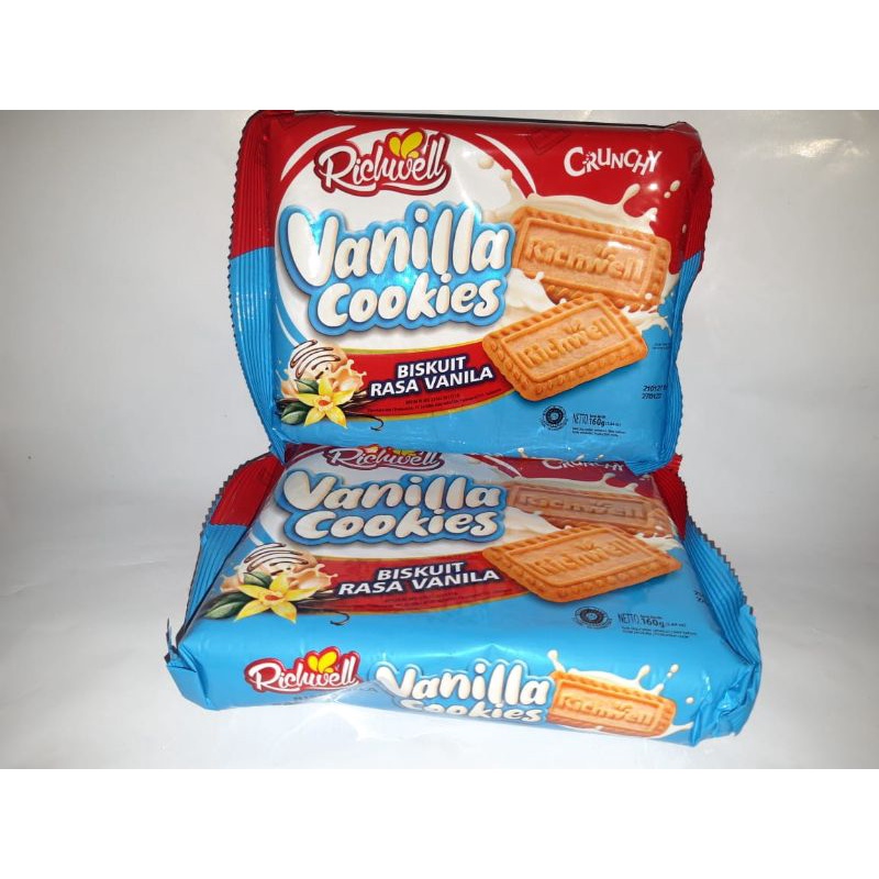 

Richwell Vanila cookies cocok untuk hajatan