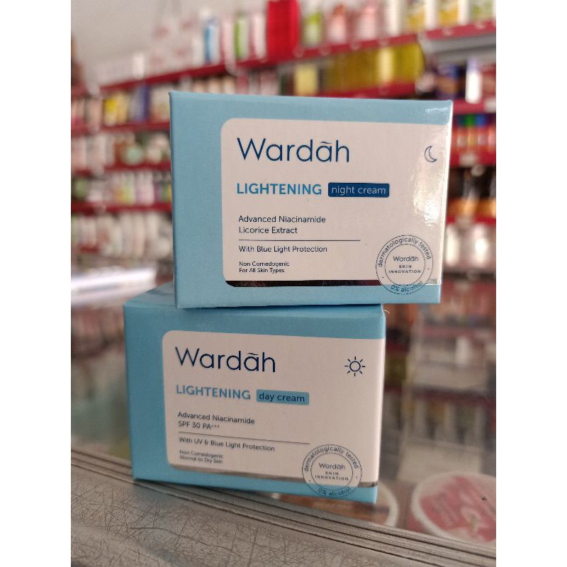 WARDAH LIGHTENING  CREAM SIANG MALAM 30ML