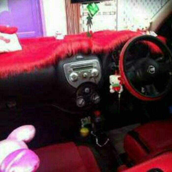 Alas Bulu Dashboard Bahan Premium Import Korea Kualitas Super