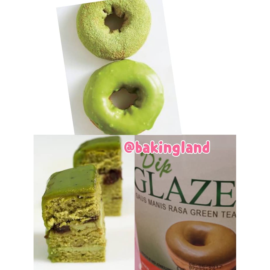 

Elmer Dip Glaze green tea matcha HALAL