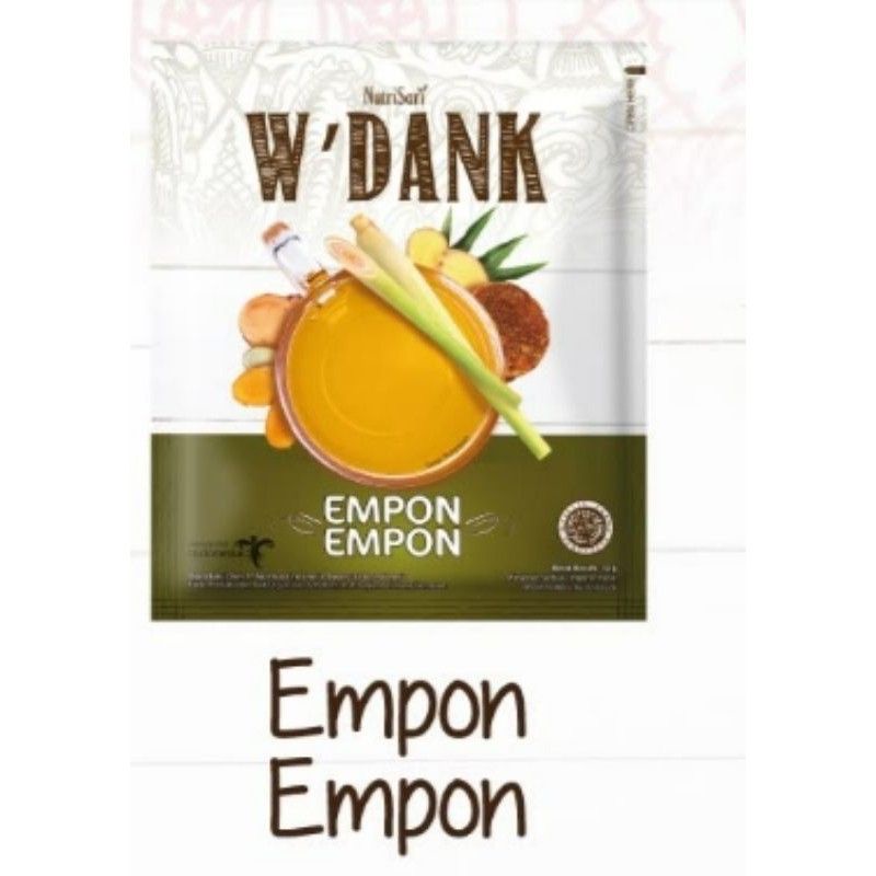 

Nutrisari W'dank Empon-empon 10 sachet