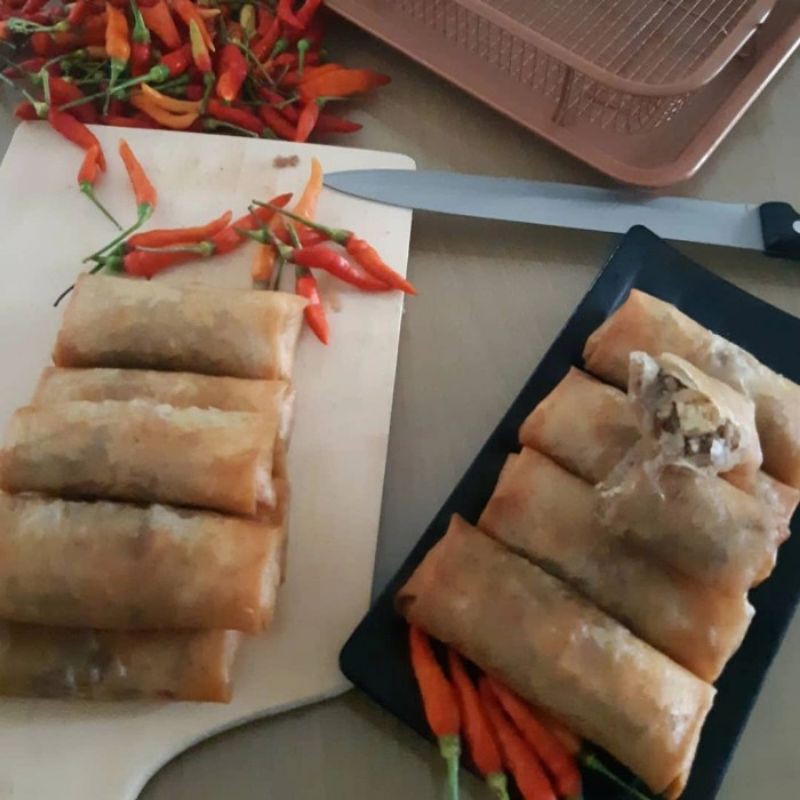 

Lumpia Semarang Premium Rebung Ayam Udang Frozen