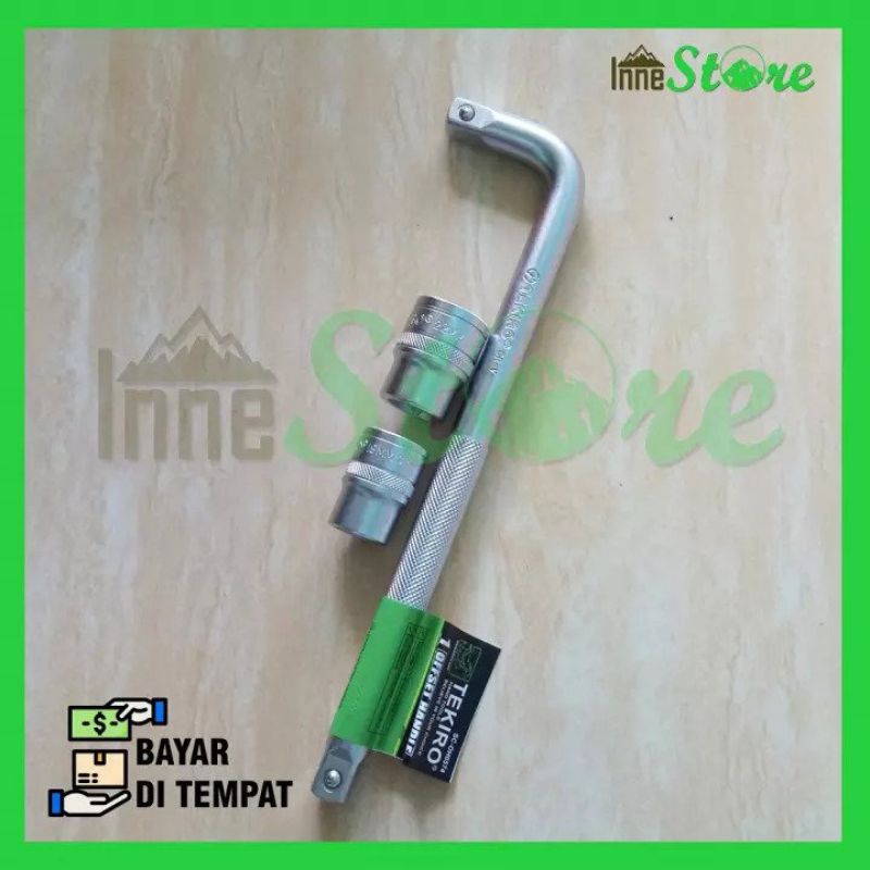 Kunci CVT Tekiro Sok Set 12mm 17mm + Gagang Shock Tekiro