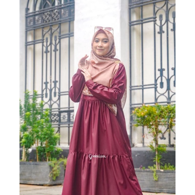 GAMIS ALTAIRA DRESS ORIGINAL BY GREENISM TOYOBO FEDU