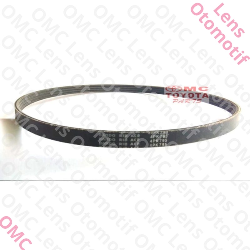 (100% ORIGINAL EM ) Tali Kipas (Fan/Van/V Belt) Bando 4-Pk-795 mantap