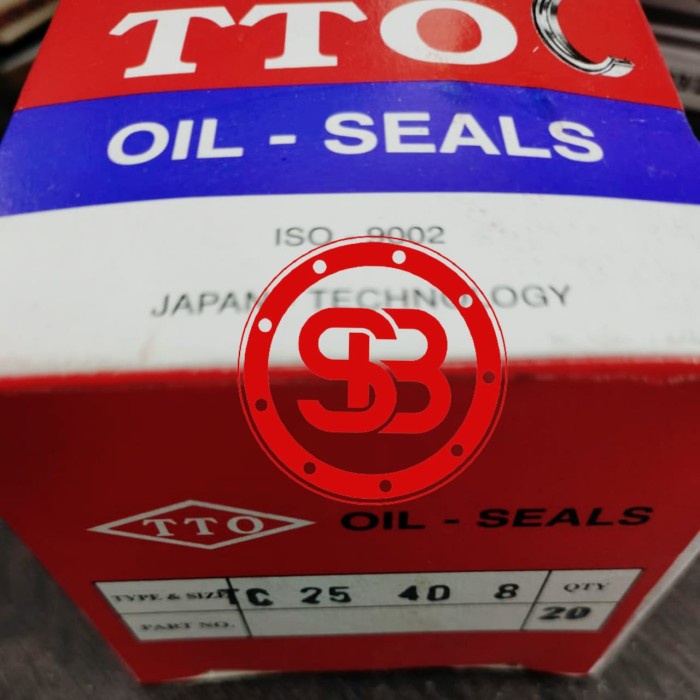 Oil Seal TC 25 40 8 / 25.00 40.00 8.00 / 25x40x8 TTO