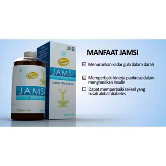 Jamsi 100 ml original jamsi jamu diabetes kencing manis